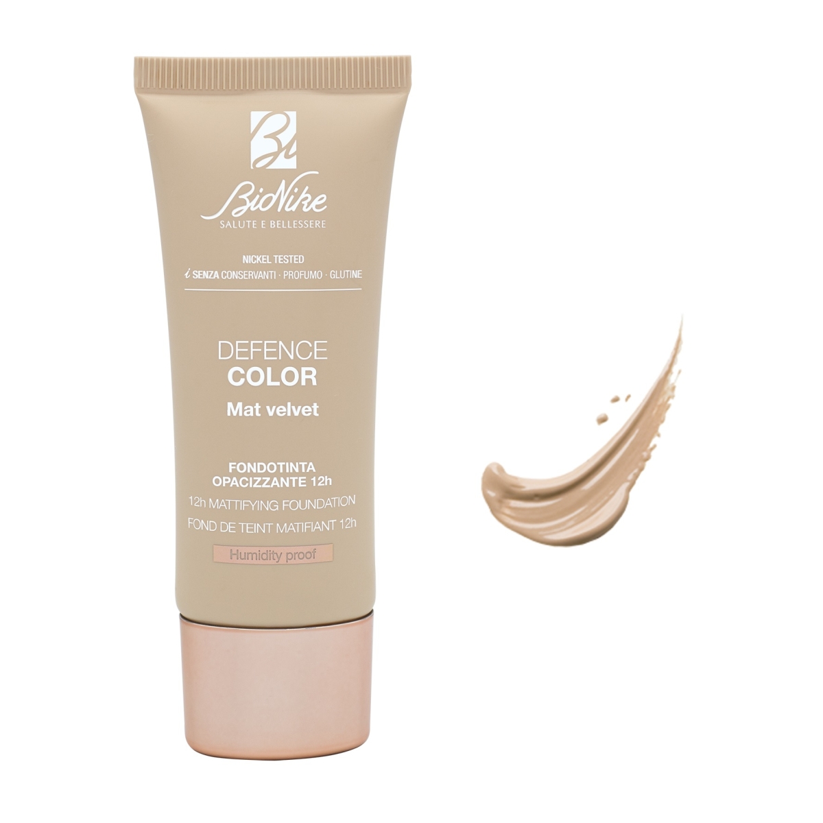 BIONIKE Color Mat Velvet 12H matējošs tonālais krēms NR402 Creme, 30 ml - Produkta attēls