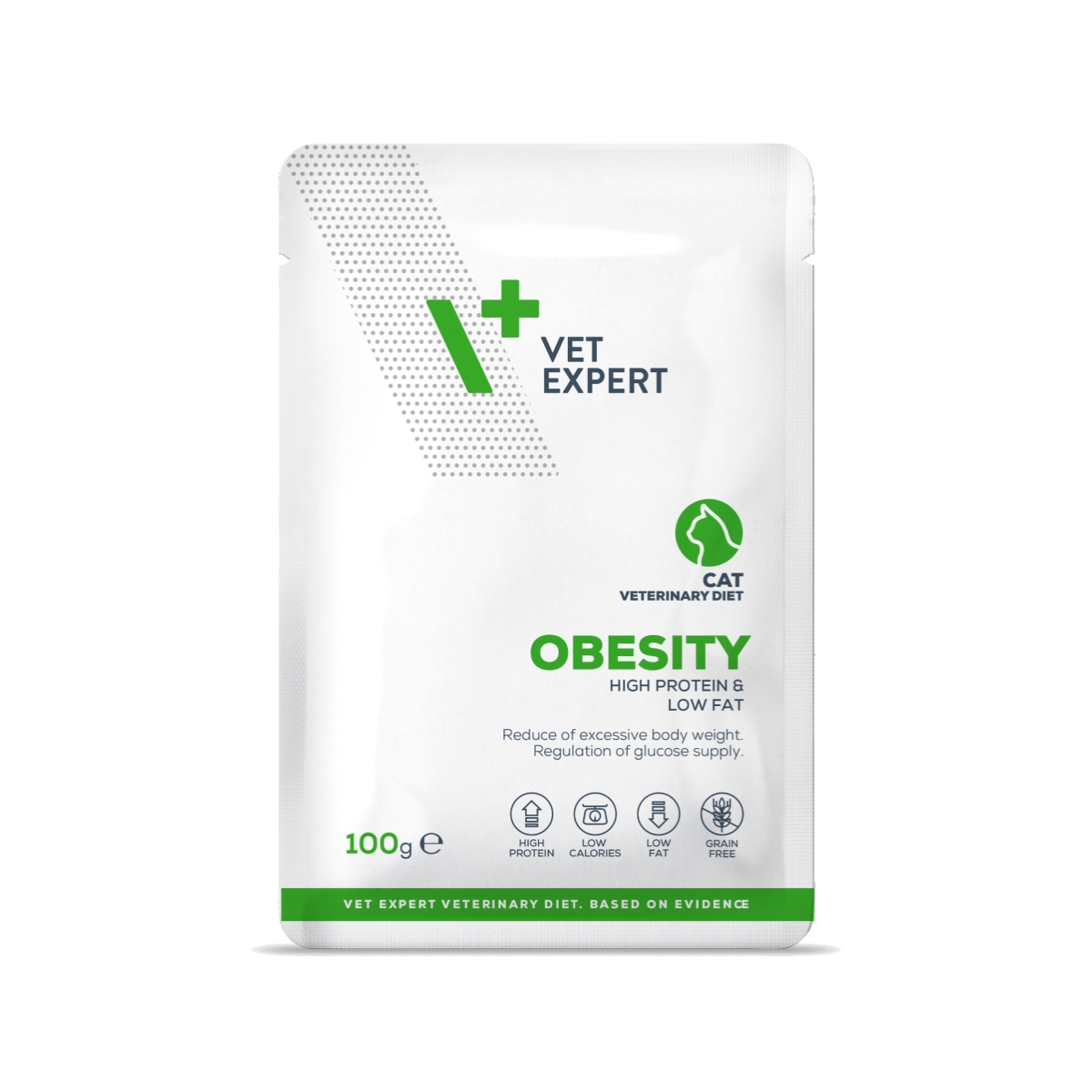 4T VD KAĶU OBESITY PAC 100G N12 - Produkta attēls