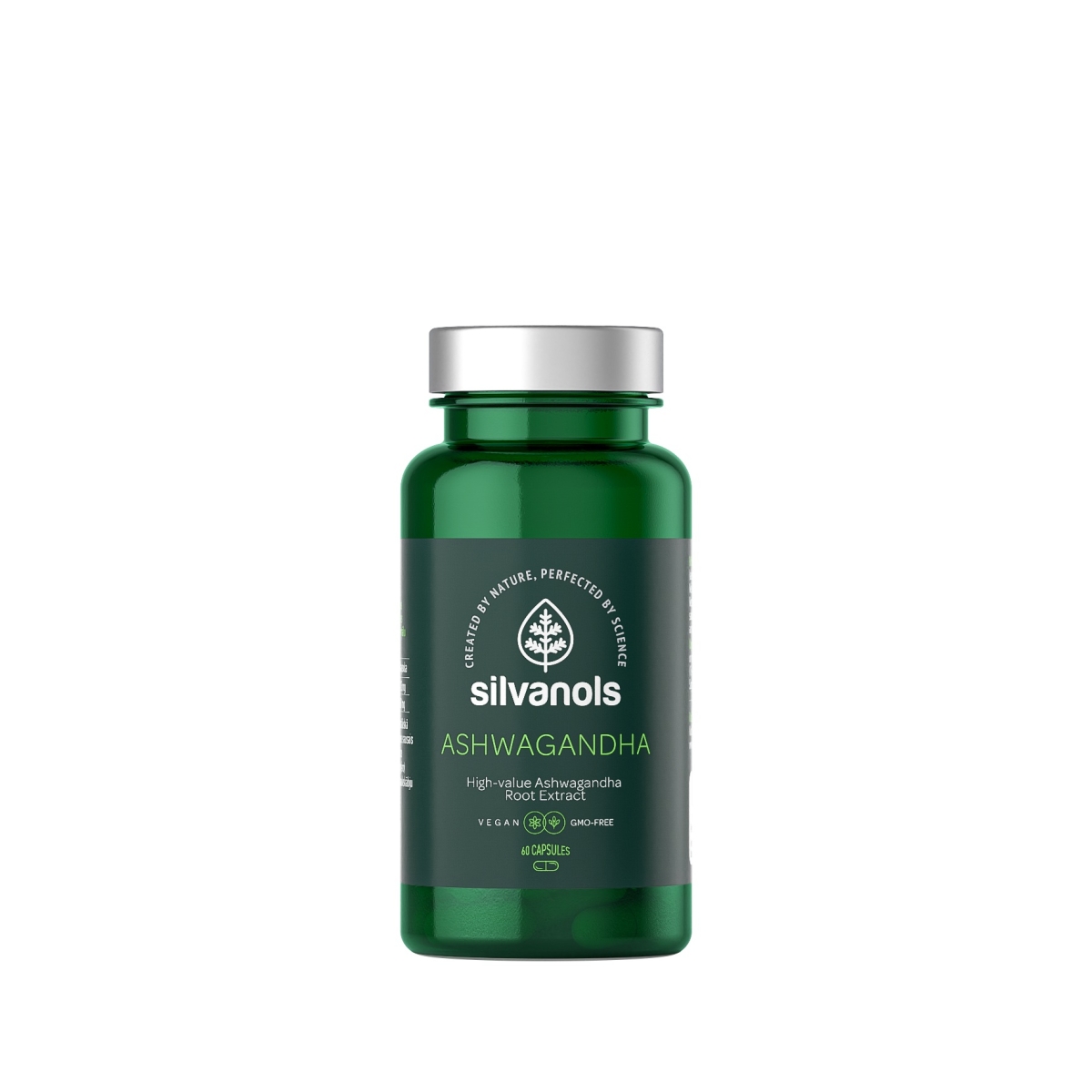 SILVANOLS Ashwagandha kapsulas, 60 gab. - Produkta attēls