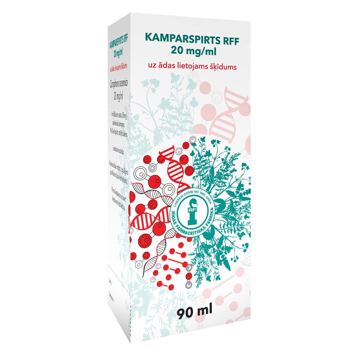 RFF Kamparspirts 2%, 90 ml - Produkta attēls 1