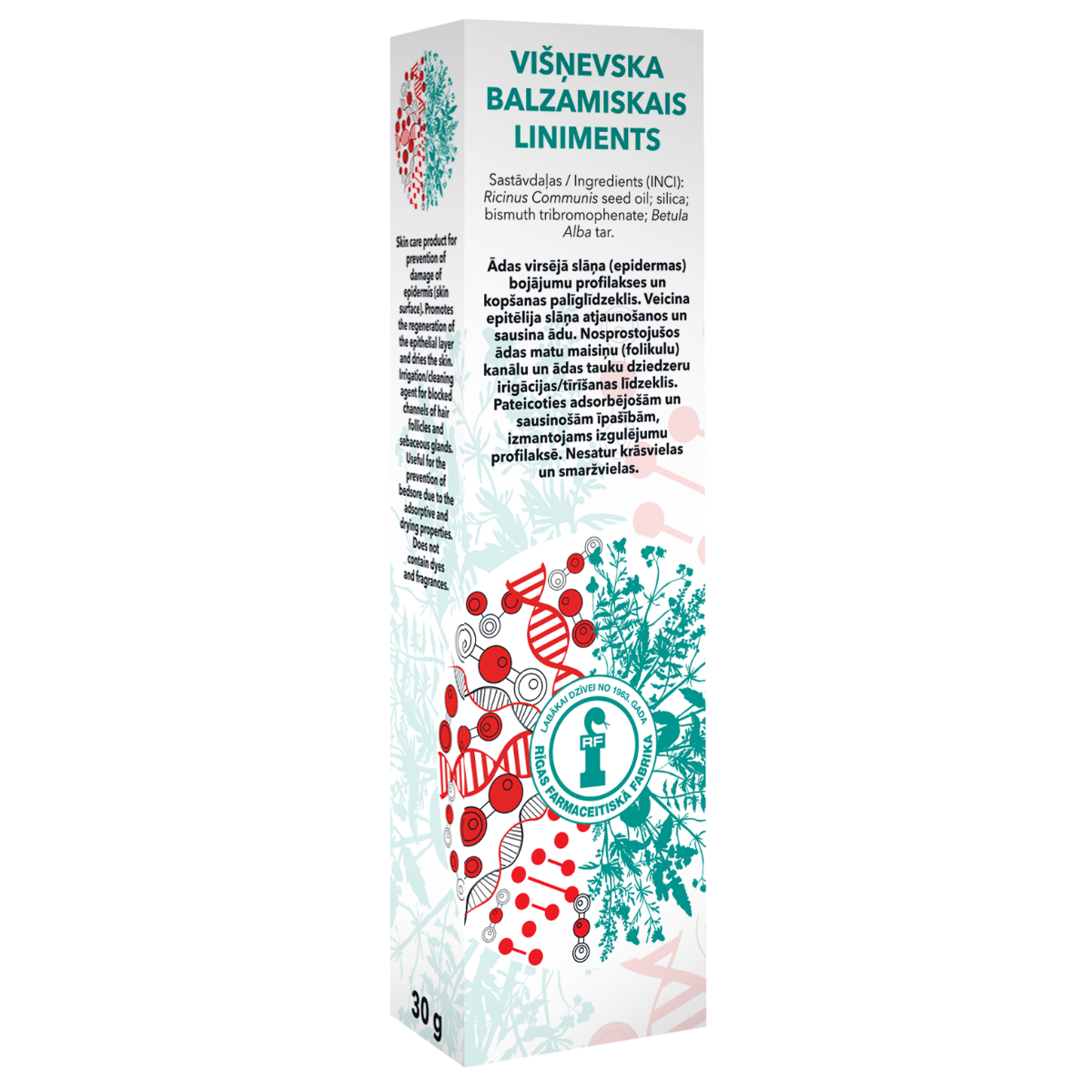 RFF Višņevska balzamiskais liniments, 30 g - Produkta attēls