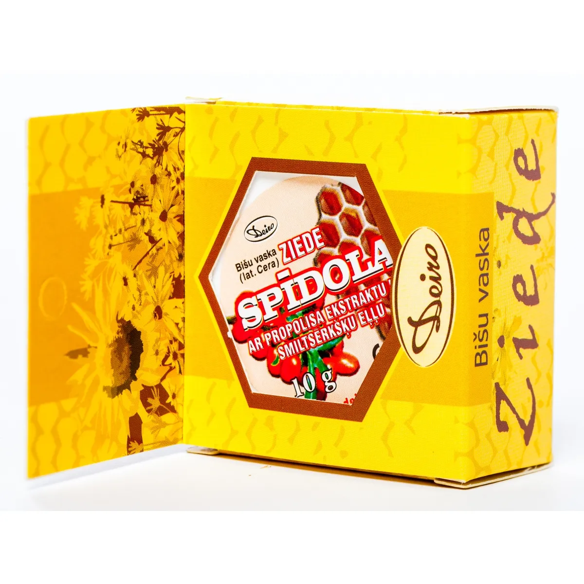 ZIEDE SPĪDOLA 10G (AR PROPOLISU\SMILTSĒRKŠĶA EĻĻU) - Produkta attēls