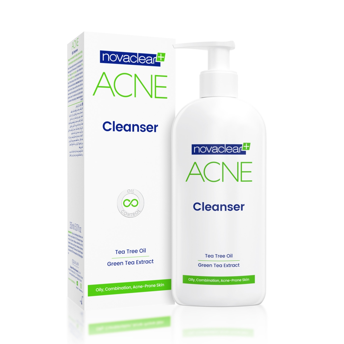 NOVACLEAR Acne attīrošs līdzeklis, 150 ml - Produkta attēls