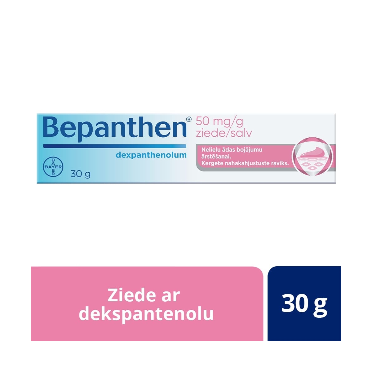 BEPANTHEN 50MG/G ZIEDE 30G - Produkta attēls 1