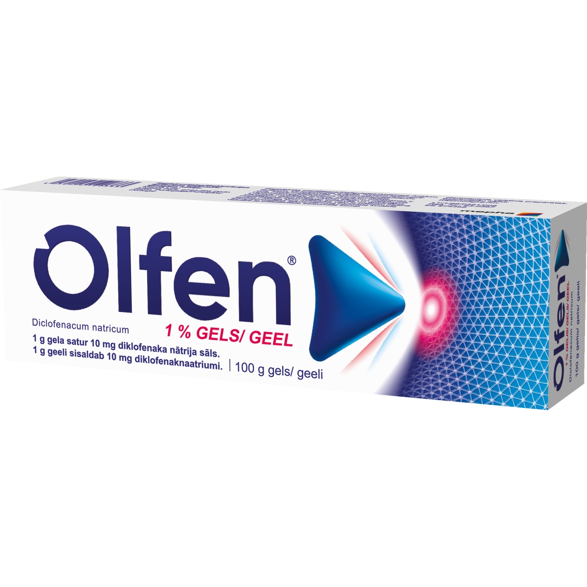 OLFEN 1% GĒLS 100G - Produkta attēls