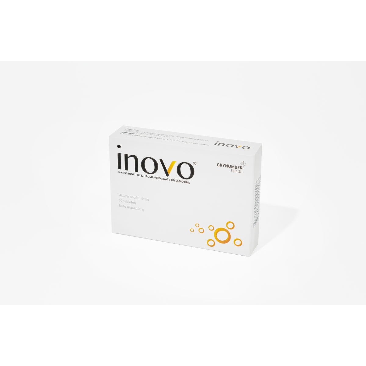 INOVO tabletes, 30 gab. - Produkta attēls