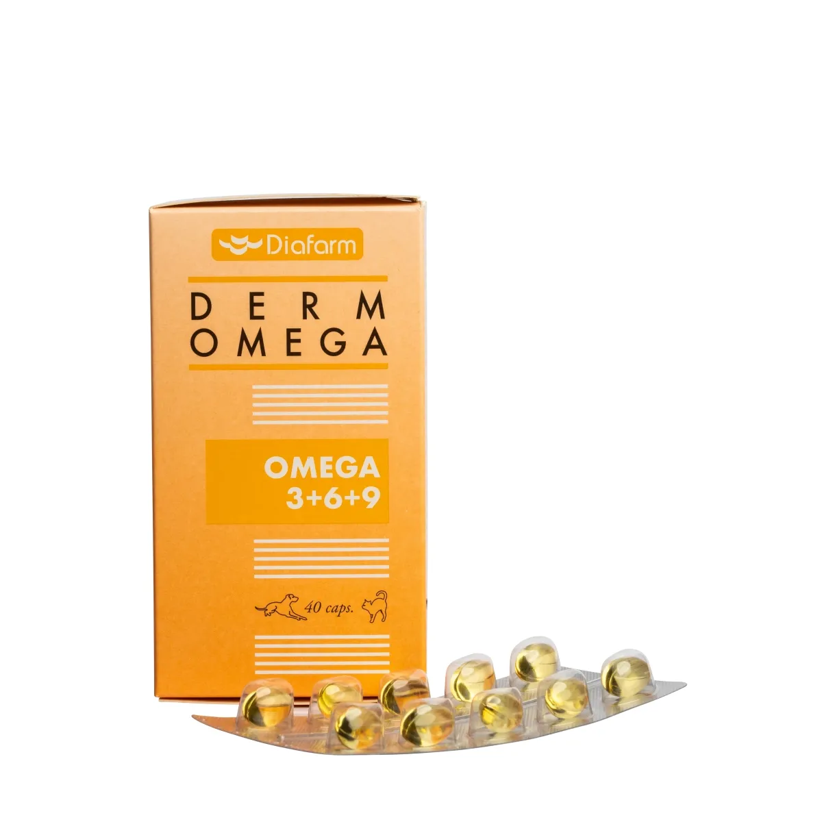 DF OMEGA 3+6+9 CPS N40 SUŅIEM/KAĶIEM - Produkta attēls