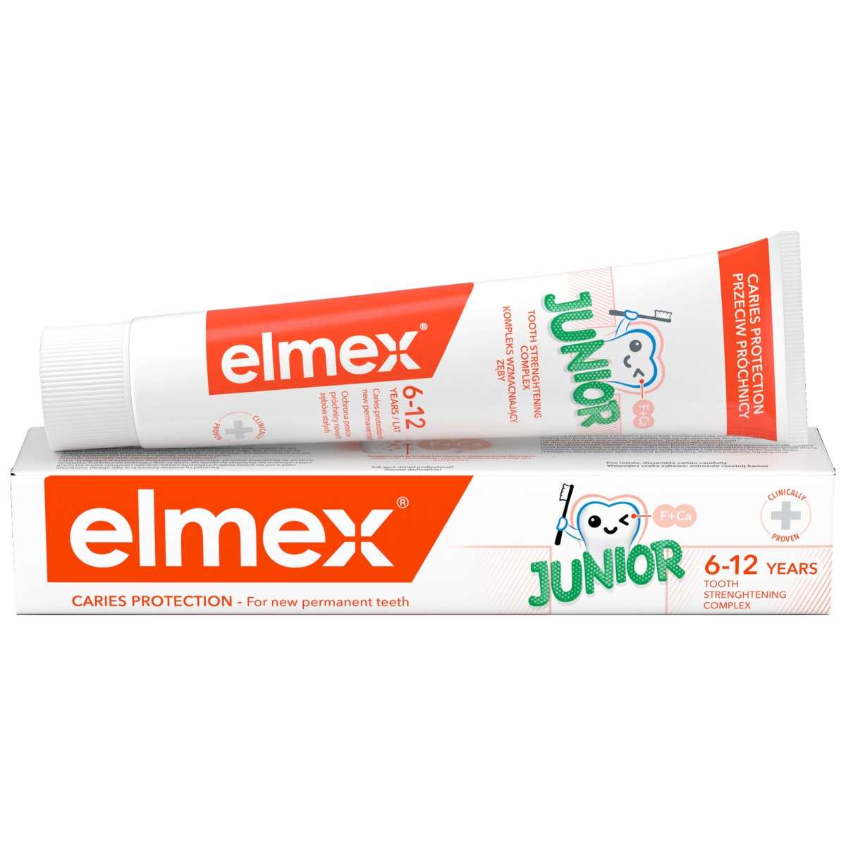 ELMEX® Junior zobu pasta (6 - 12 g.), 75 ml - Produkta attēls