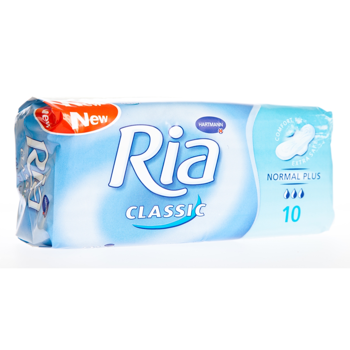 RIA ULTRA NORMAL PLUS HIGIĒNISKĀS PAKETES N10 - Produkta attēls