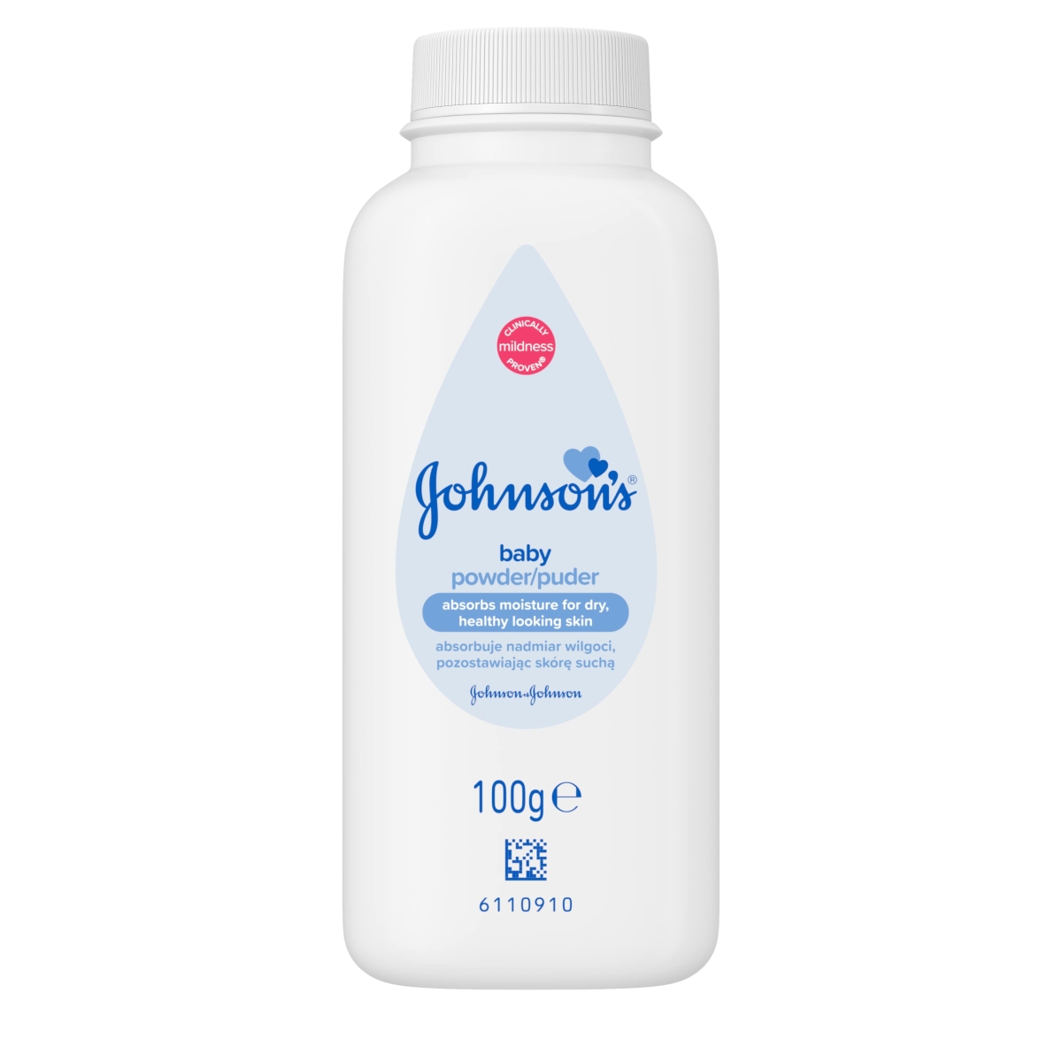 Johnsons baby Pūderis 100g - Produkta attēls