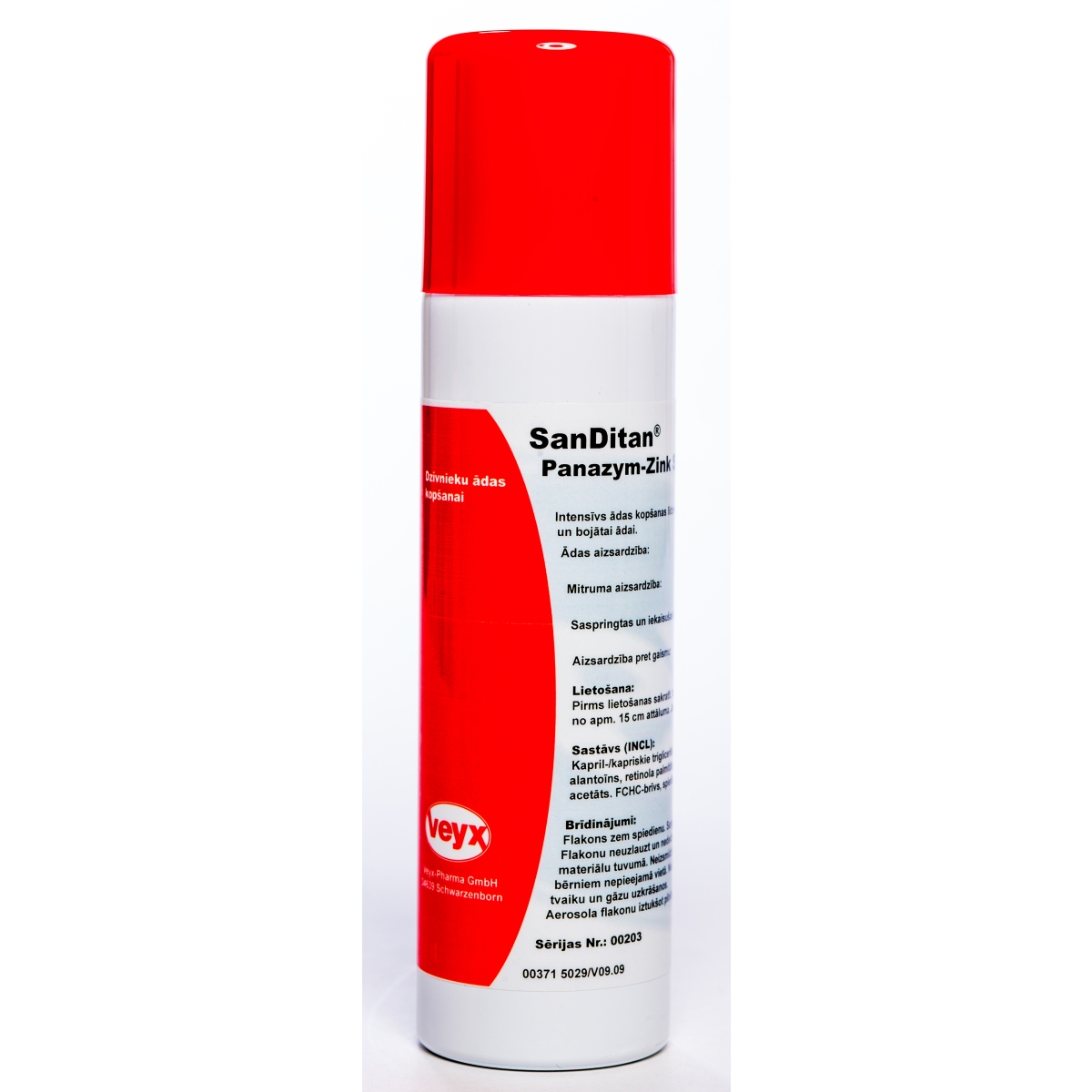 SANDITAN PANAZYM-ZINK SPRAY 150ML - Produkta attēls