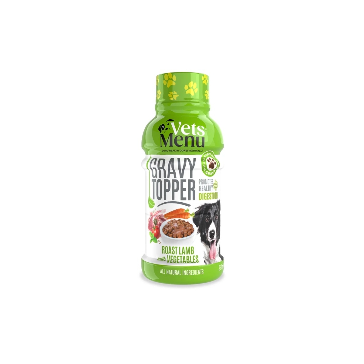 VETS MENU TOPPER 250ML JĒRA CEPETIS AR DĀRZEŅIEM - Produkta attēls