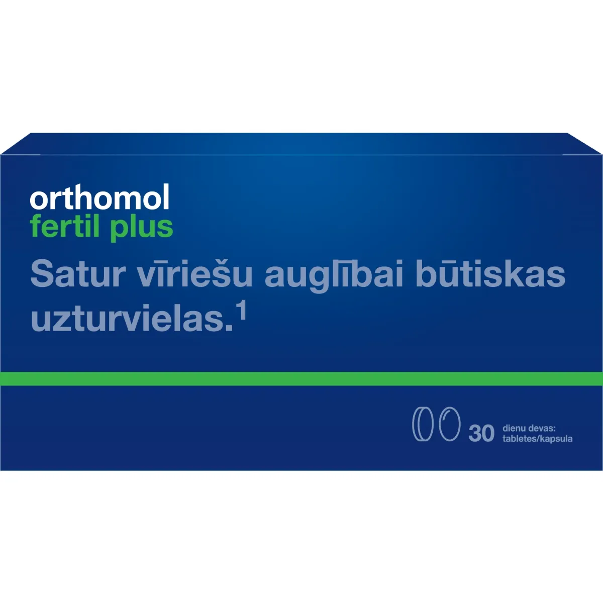 ORTHOMOL Fertil Plus tabletes, (3 tabletes + 1 kapsula) x 30 gab - Produkta attēls