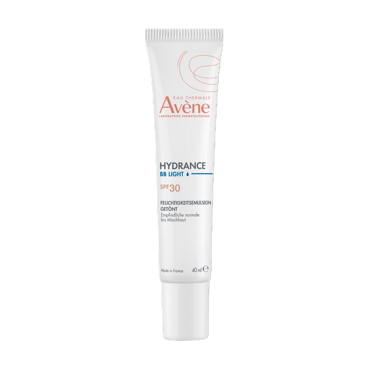 AVENE Hydrance BB Light mitrinoša emulsija ar toni, 40 ml - Produkta attēls