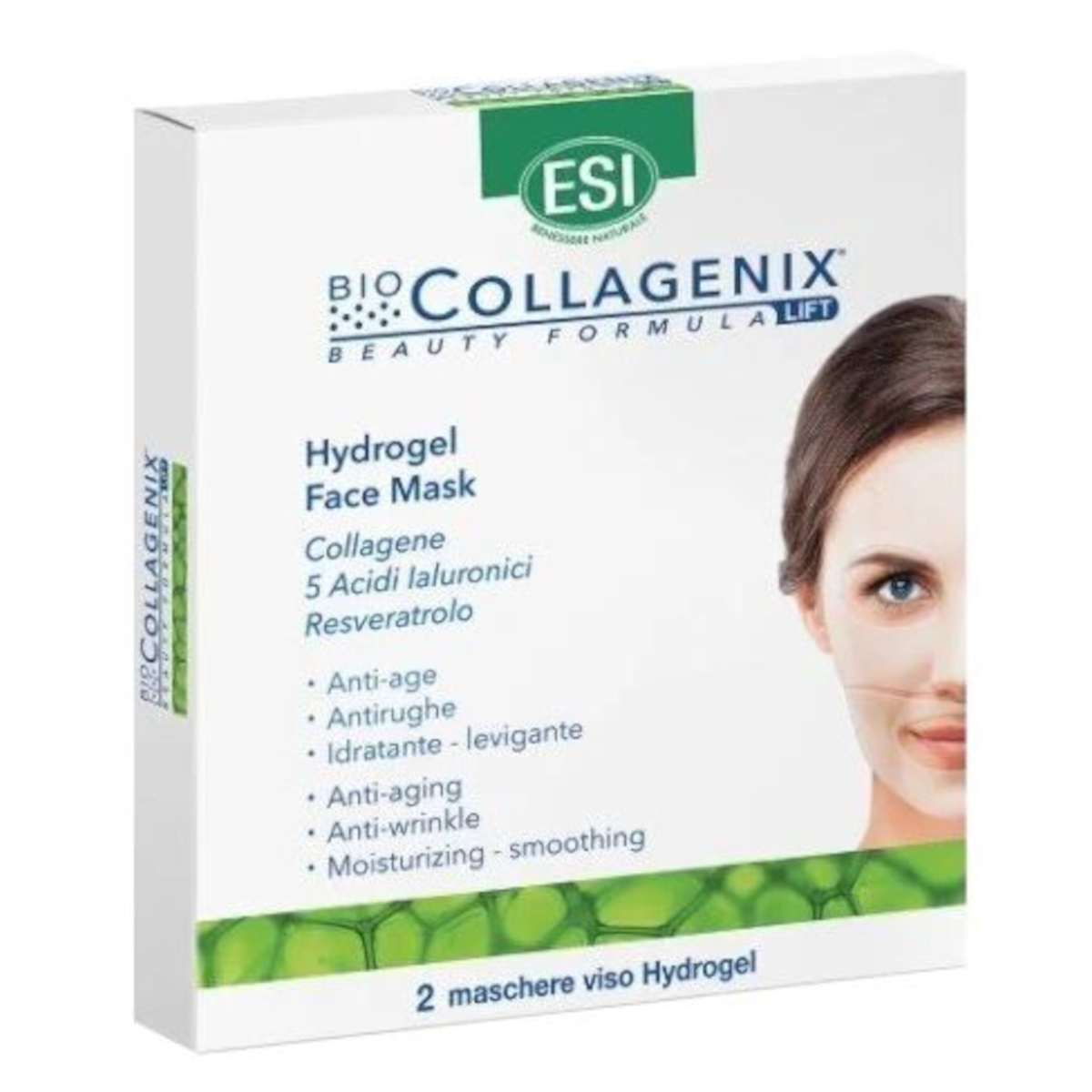 BIO COLLAGENIX maska, 2 gab. (bojāts iepakojums) - Produkta attēls