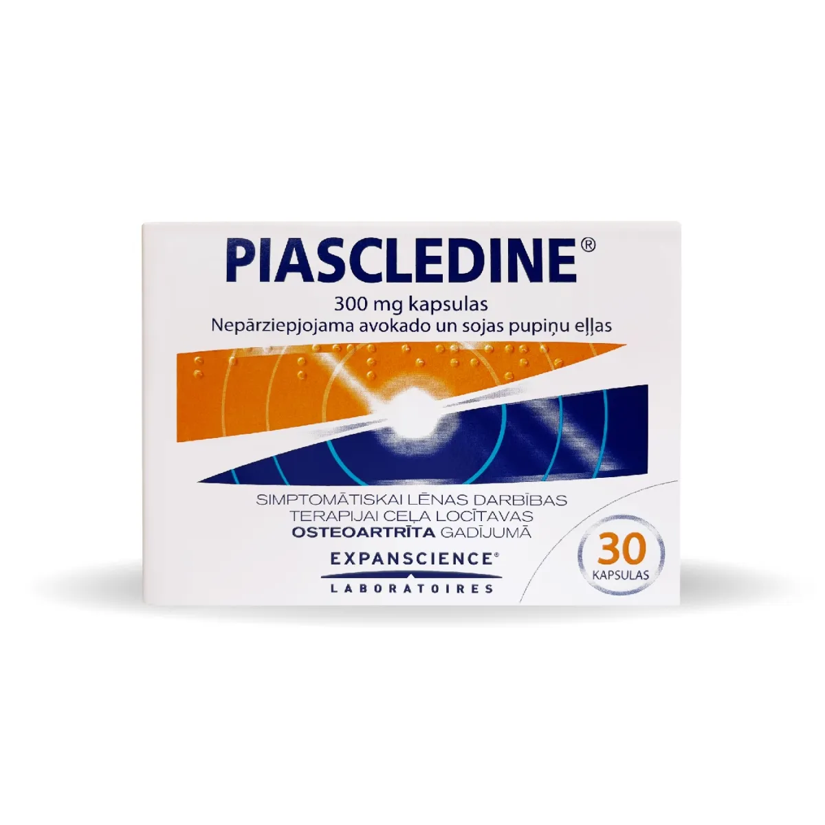 PIASCLEDINE 300MG KAPSULAS N30 - Produkta attēls