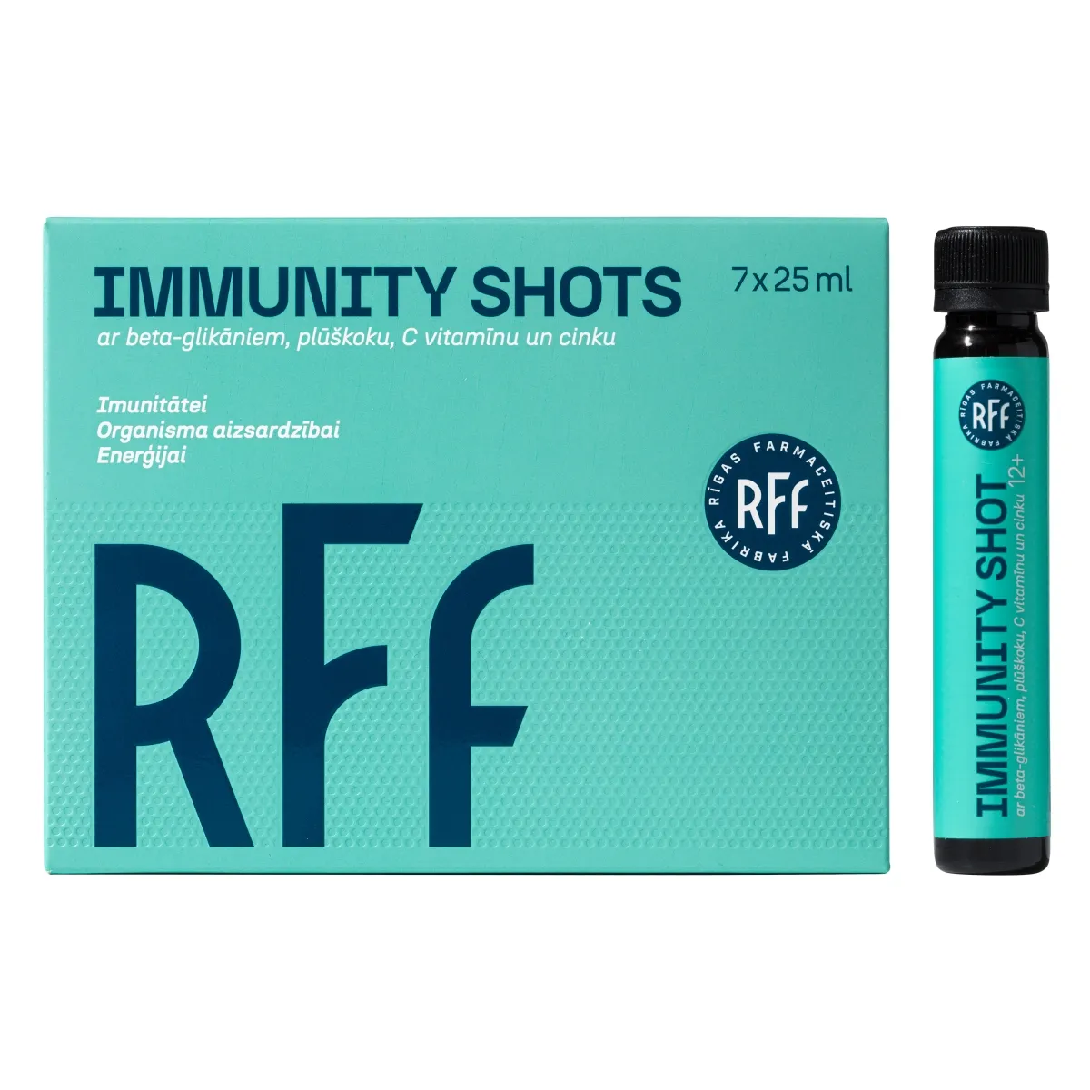 RFF Immunity Shots, 7 x 25 ml - Produkta attēls