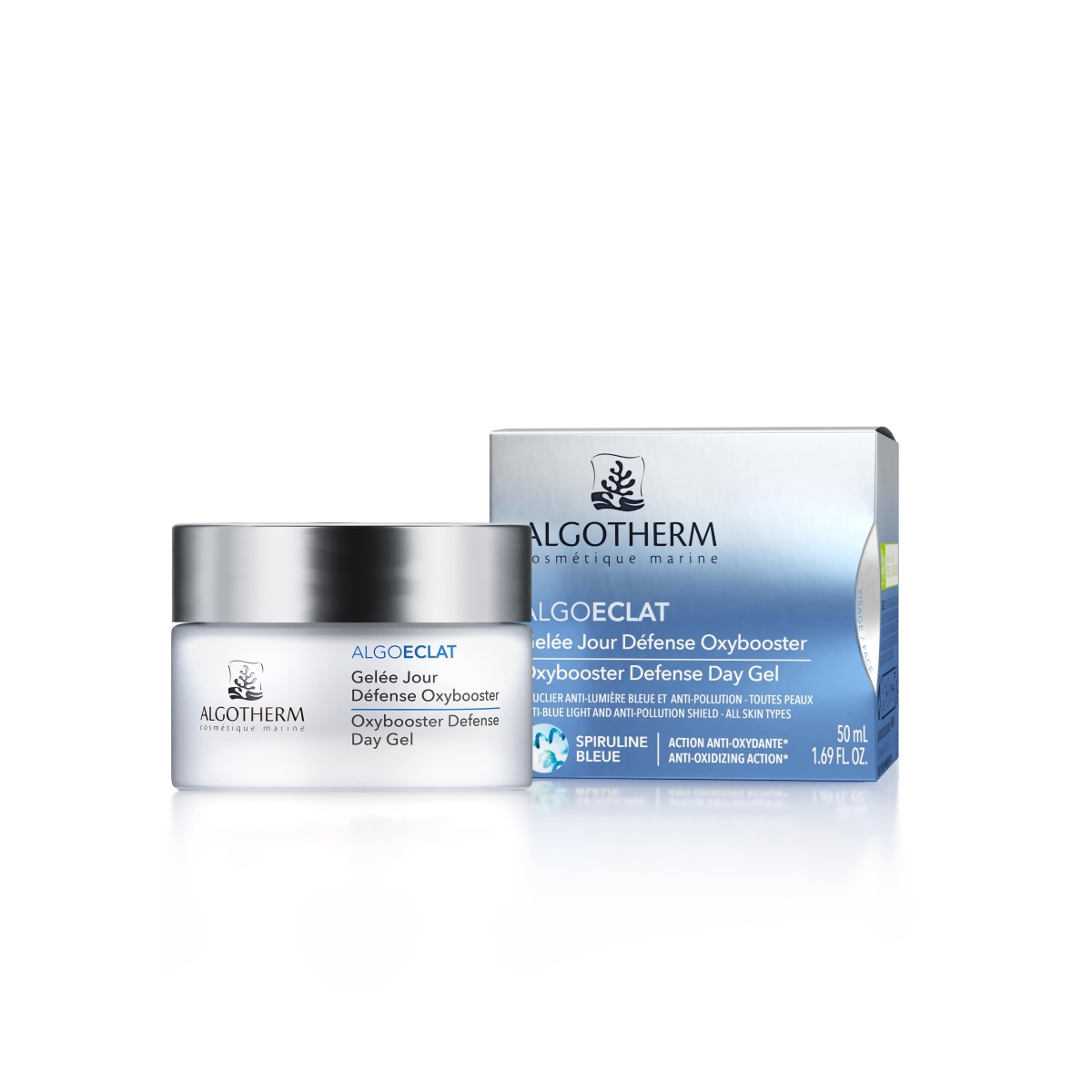 Algotherm AlgoEclat Oxybooster aizsargājošs dienas gels 50ml - Produkta attēls