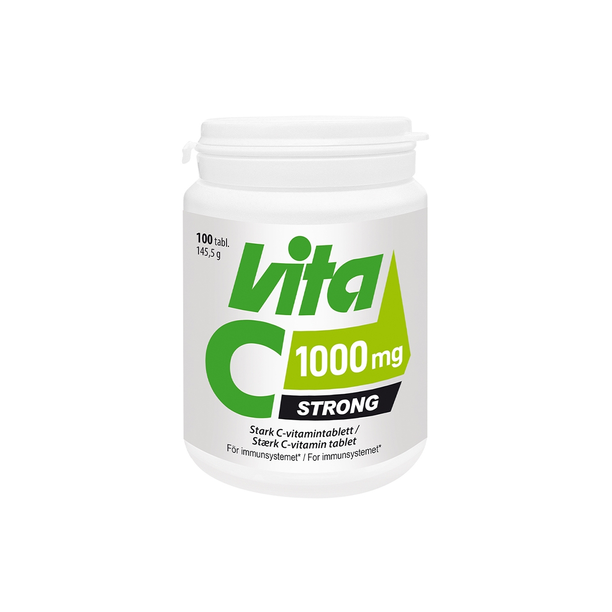 VITA C Strong 1000mg tabletes, 100 gab - Produkta attēls