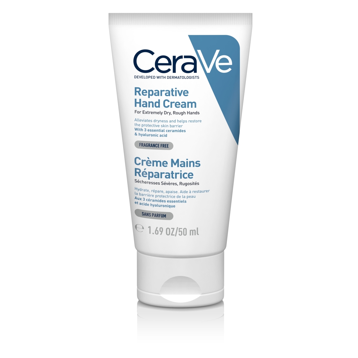 CERAVE atjaunojošs krēms ar keramīdiem ļoti sausas roku ādas kopšanai, - Produkta attēls