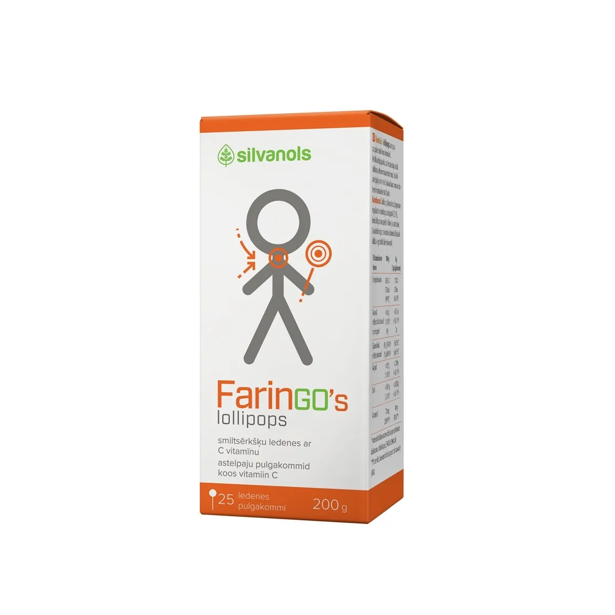 FARINGO konfektes, 25 gab. - Produkta attēls