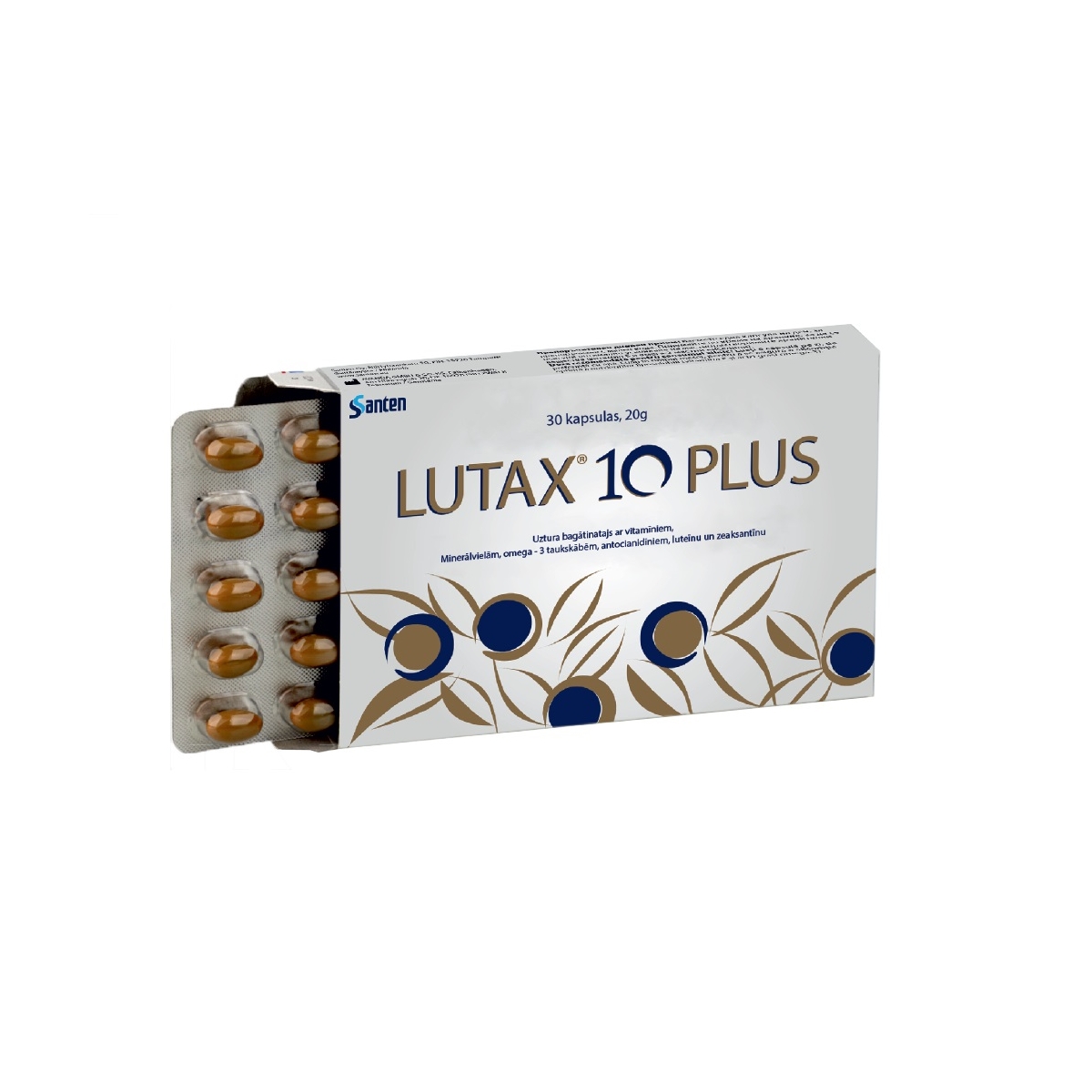 LUTAX® 10 Plus kapsulas, 30 gab - Produkta attēls