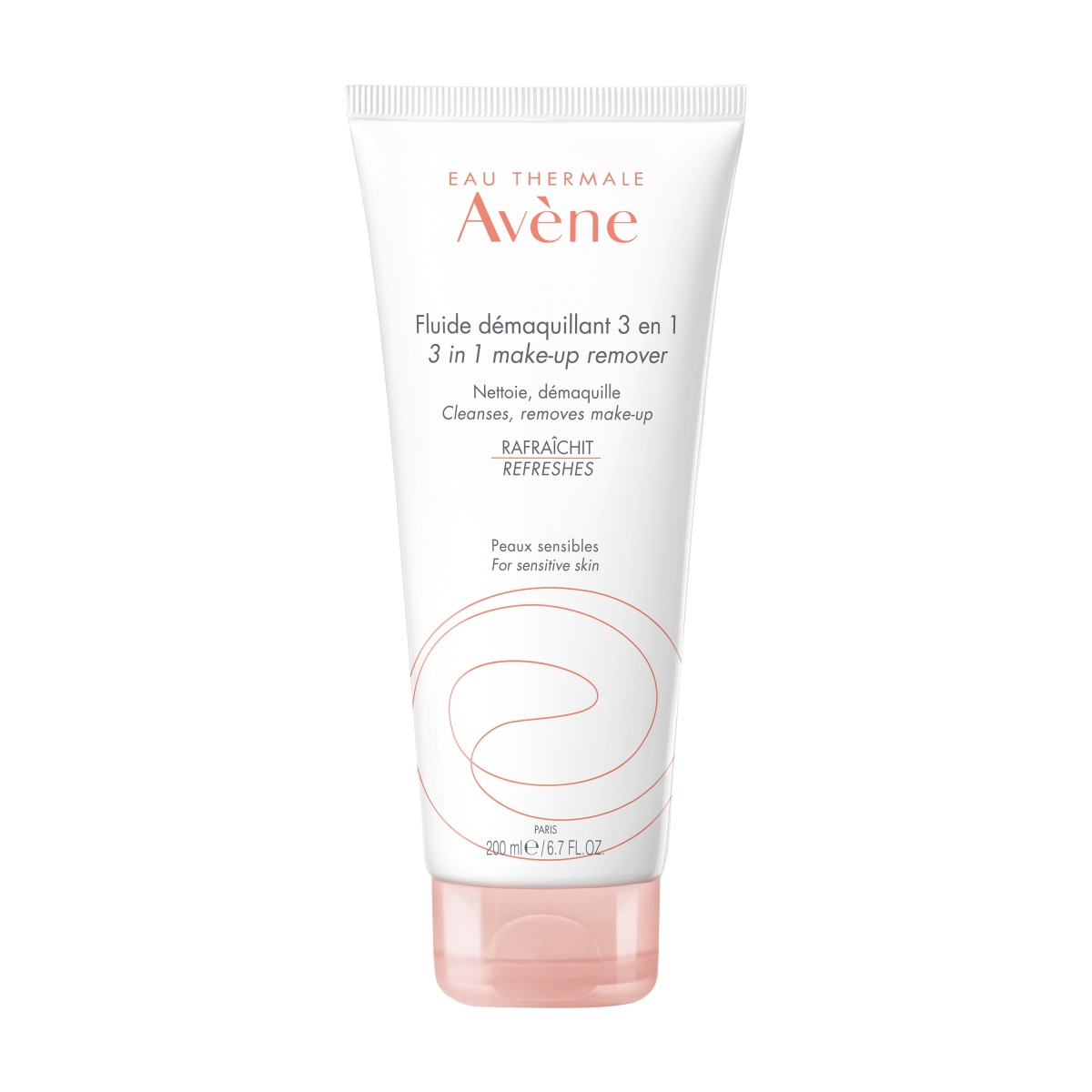 AVÈNE 3 IN 1 FLUĪDS KOSMĒTIKAS NOŅEMŠANAI 200ML - Produkta attēls