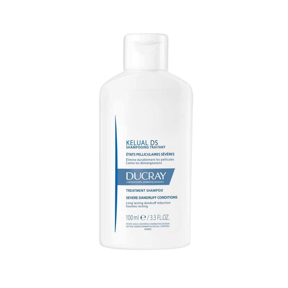 DUCRAY Kelual DS šampūns pret blaugznām, 100ml - Produkta attēls