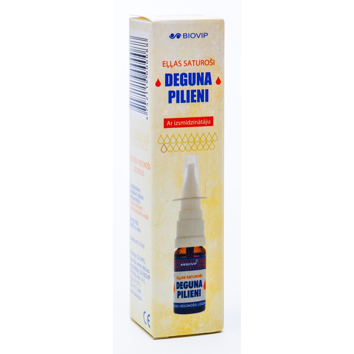 VIPIS DEGUNA PILIENI AR IZSMIDZINĀTĀJU 10ML - Produkta attēls