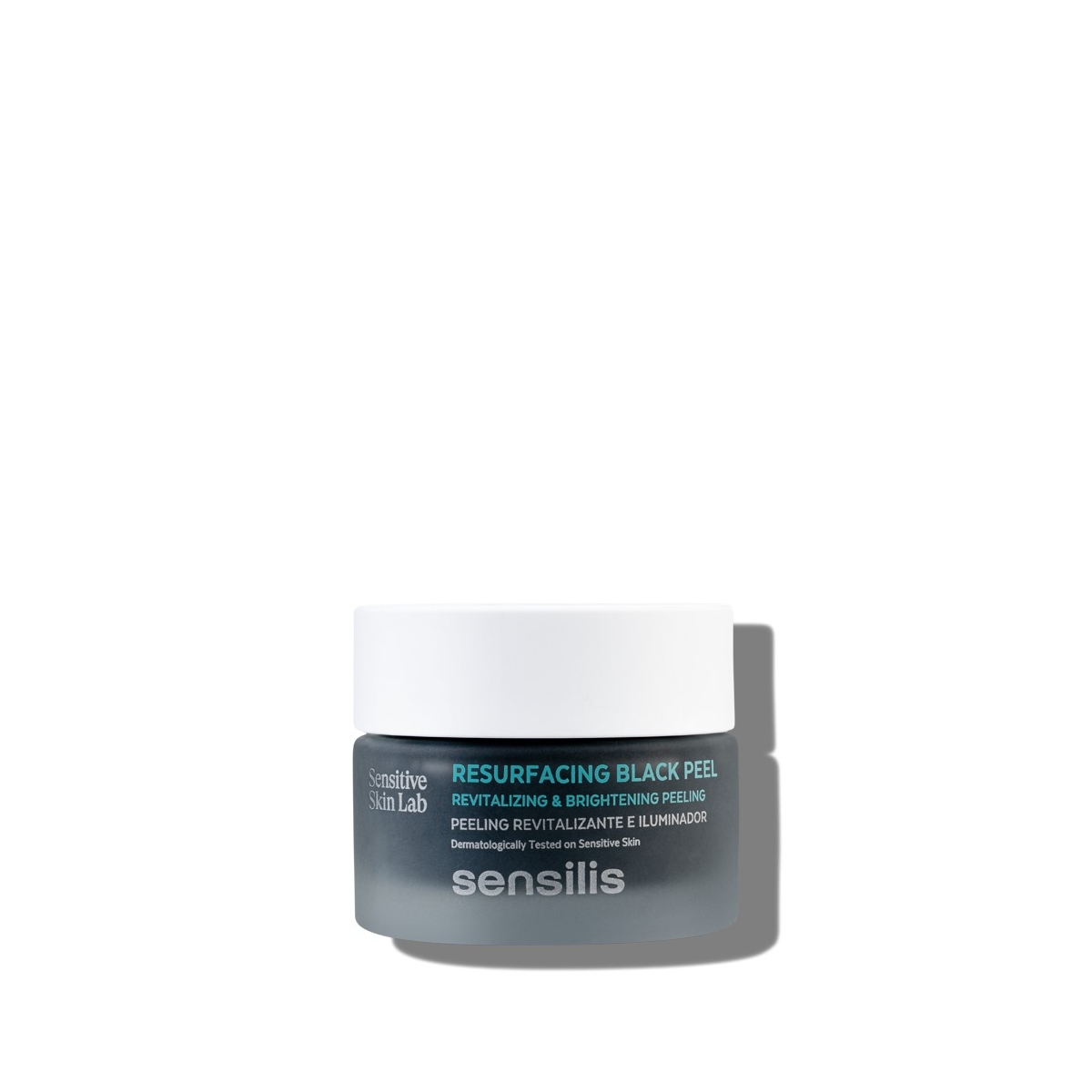 SENSILIS Resurfacing Black Peel sejas skrubis, 50 ml - Produkta attēls