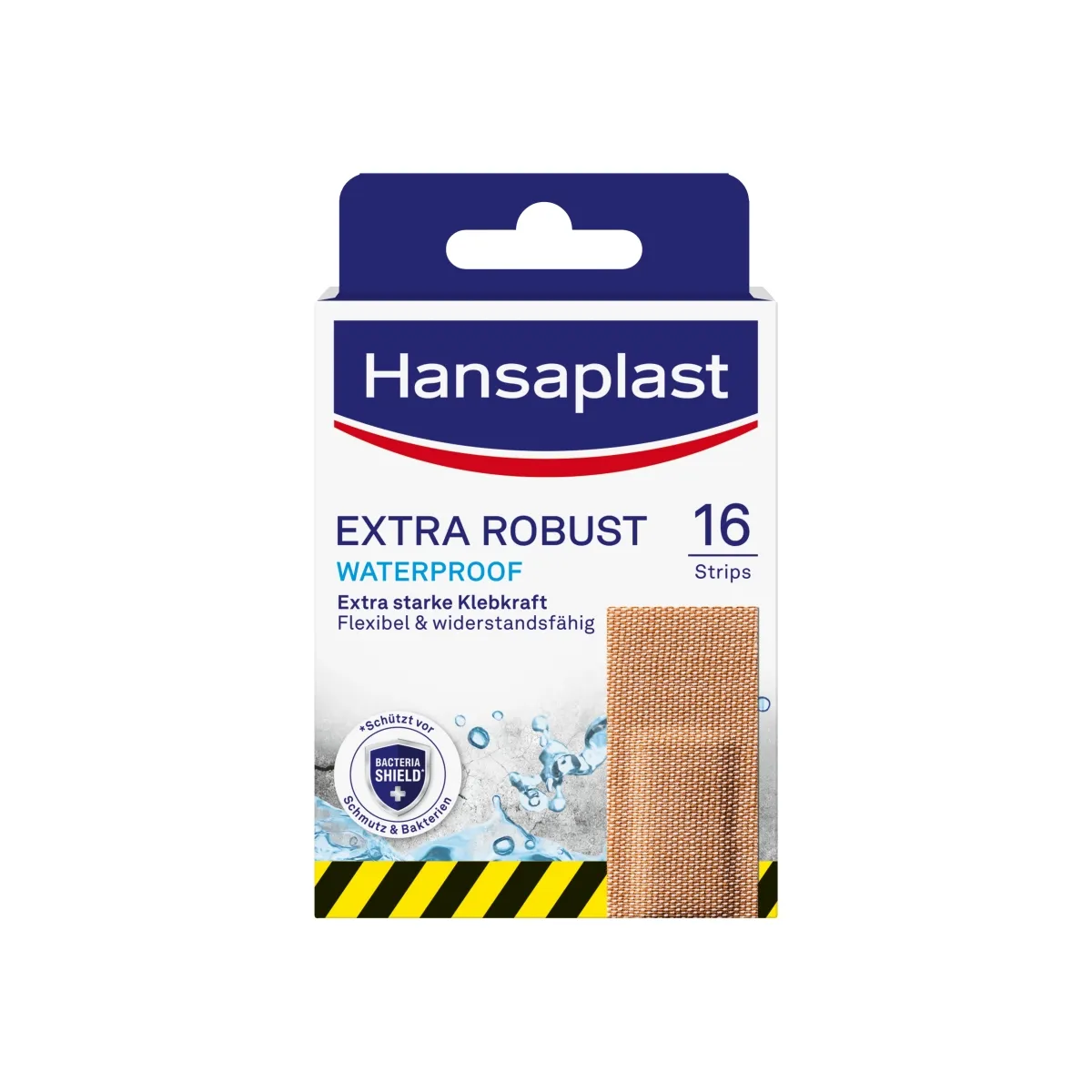 HANSAPLAST Extra Robust īpaši izturīgi un ūdensdroši plāksteri nelielu - Produkta attēls