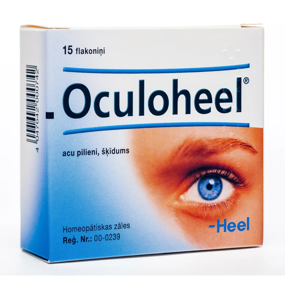 OCULOHEEL 0.45ML ACU PILIENI N15 - Produkta attēls