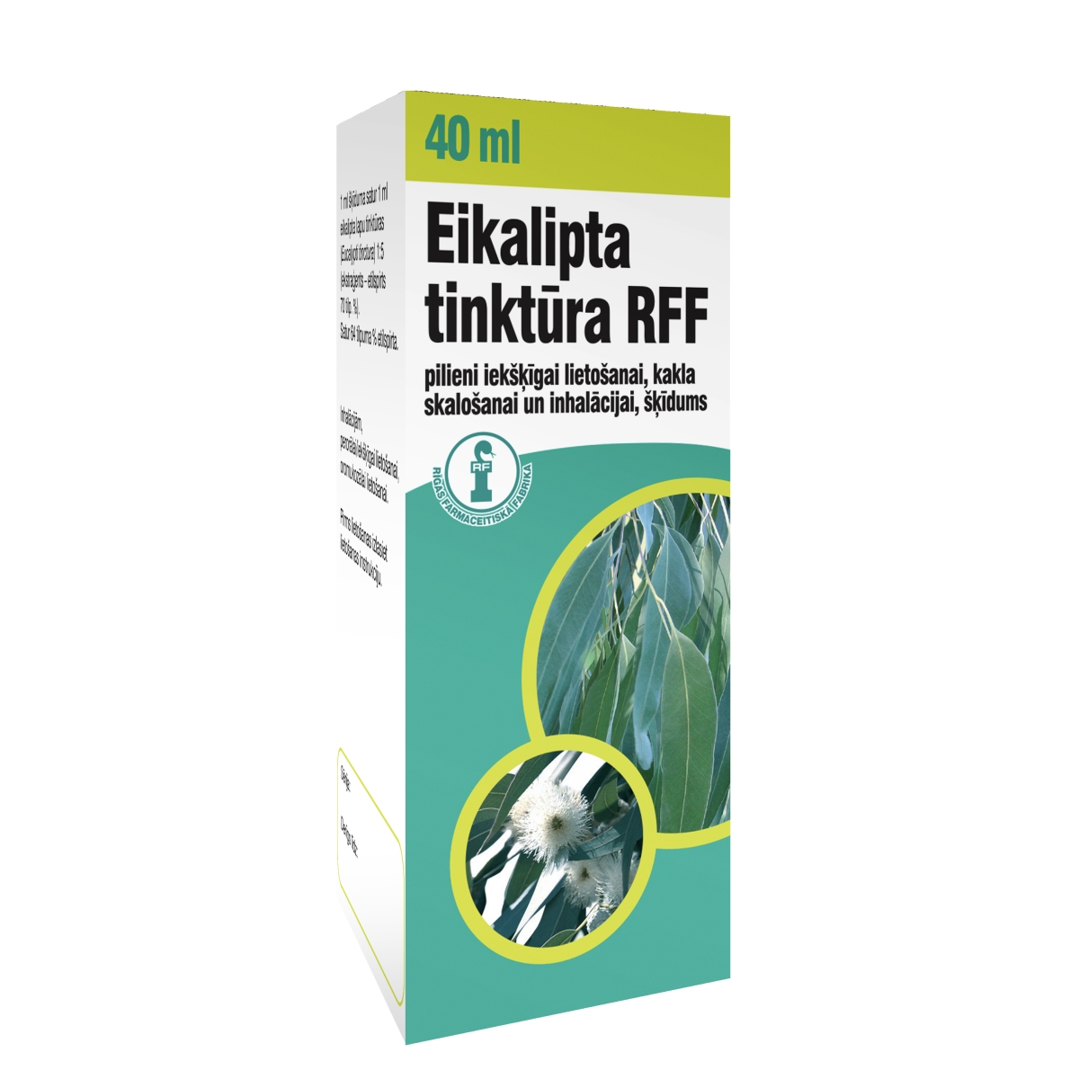 EIKALIPTU TINKTŪRA 40ML RFF - Produkta attēls