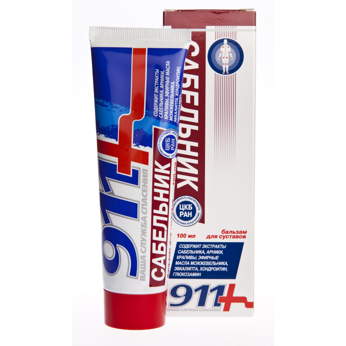 911 SABEĻŅIK GELS-BALZĀMS 100ML LOCĪTAVĀM - Produkta attēls