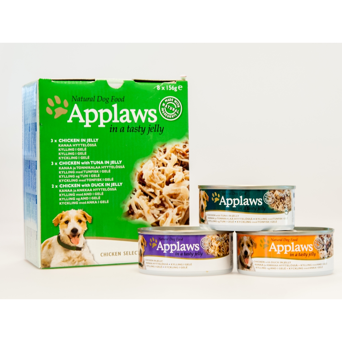 Applaws suņu konservēta barība vistas izlase želejā 156g (3103) - Produkta attēls