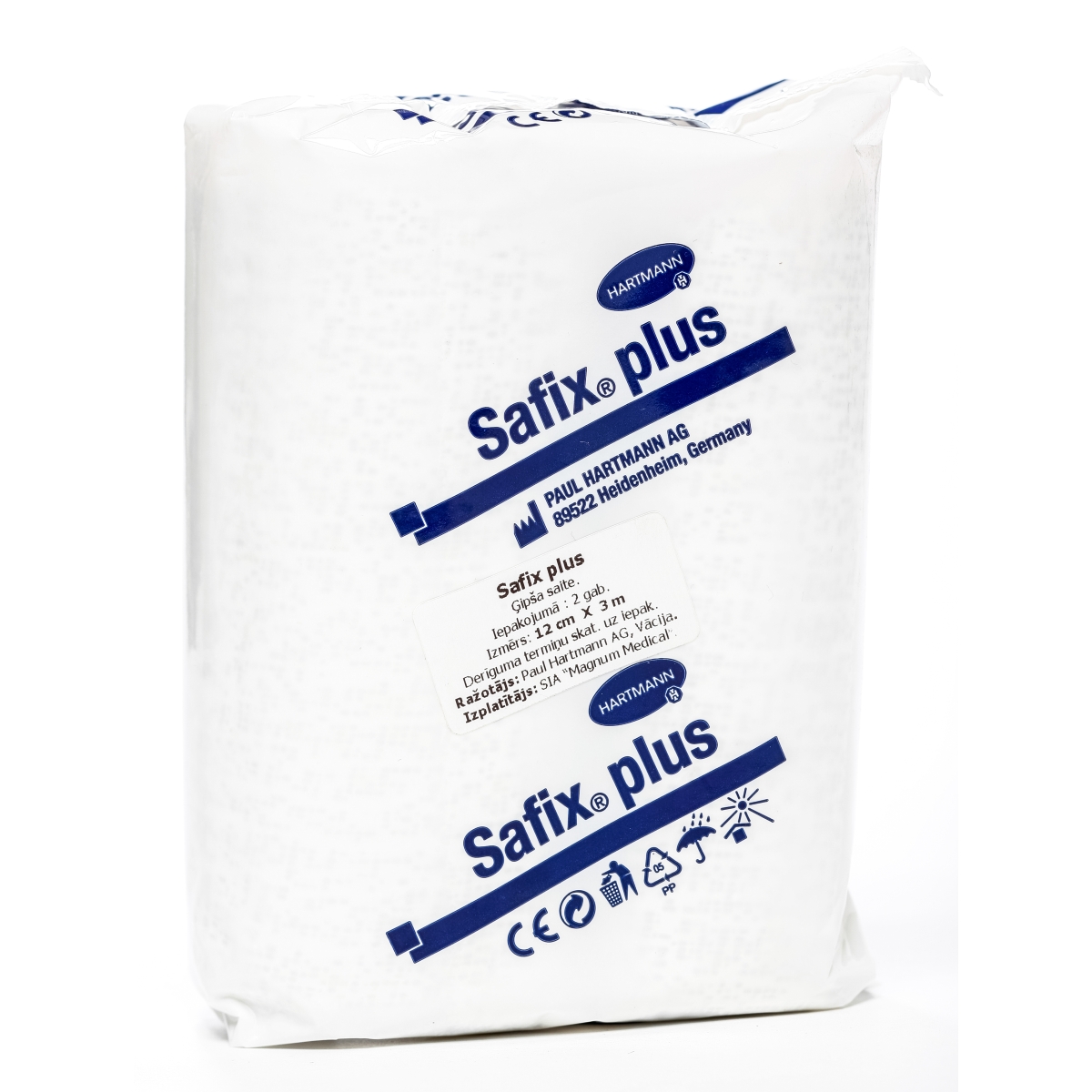SAFIX Plus ģipša saite (12 cm x 3 m), 2 gab - Produkta attēls