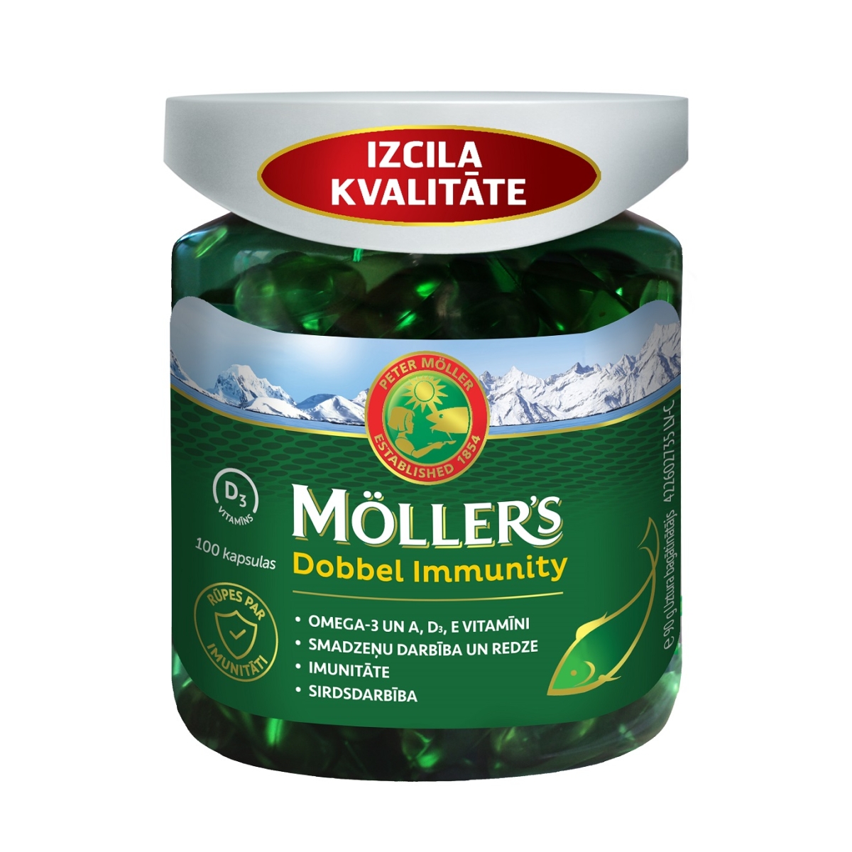 MOLLERS Dobbel Immunity N100 - Produkta attēls
