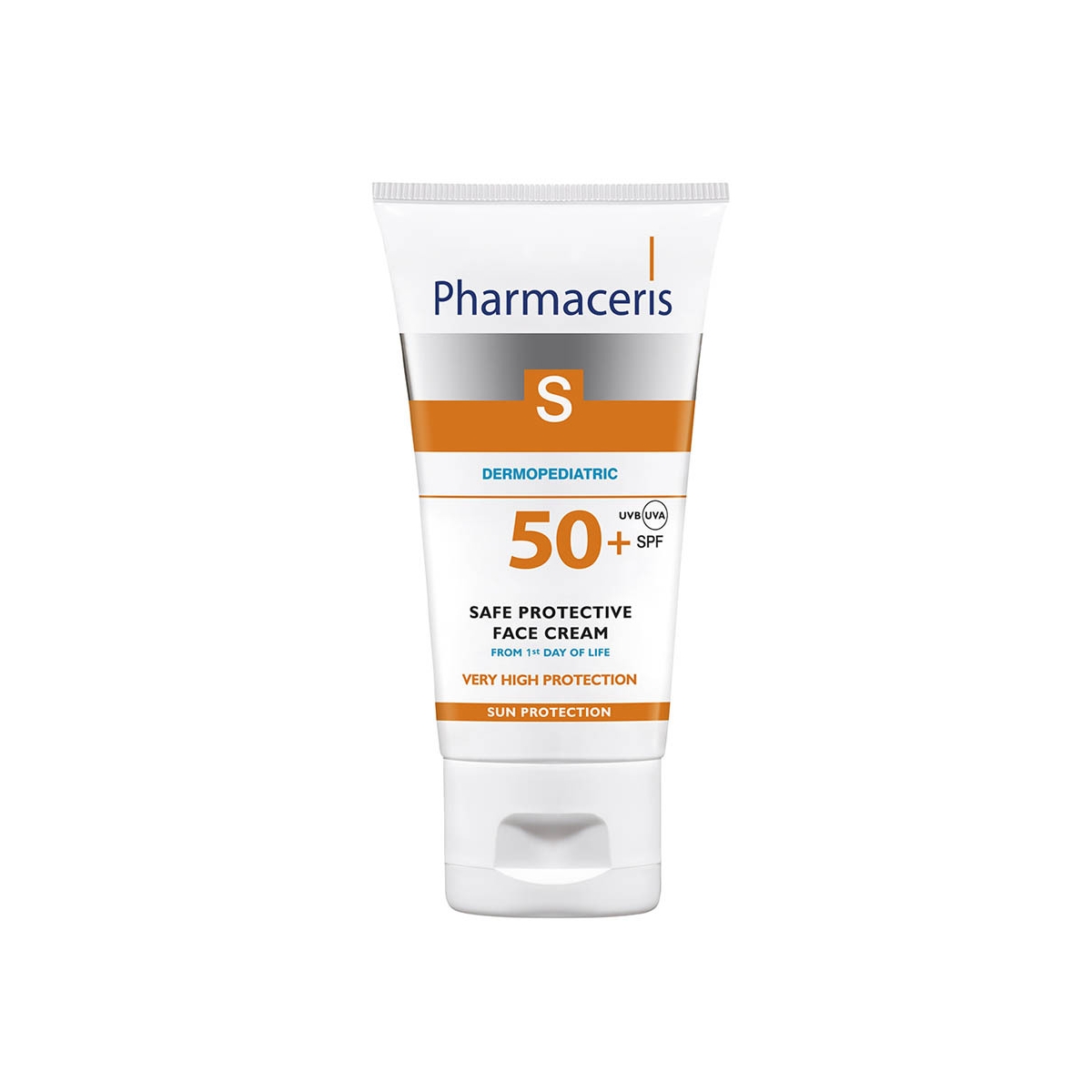 PHARMACERIS S.Sun krēms bērniem ādas aizsardzībai pret sauli SPF50+, 125 ml - Produkta attēls
