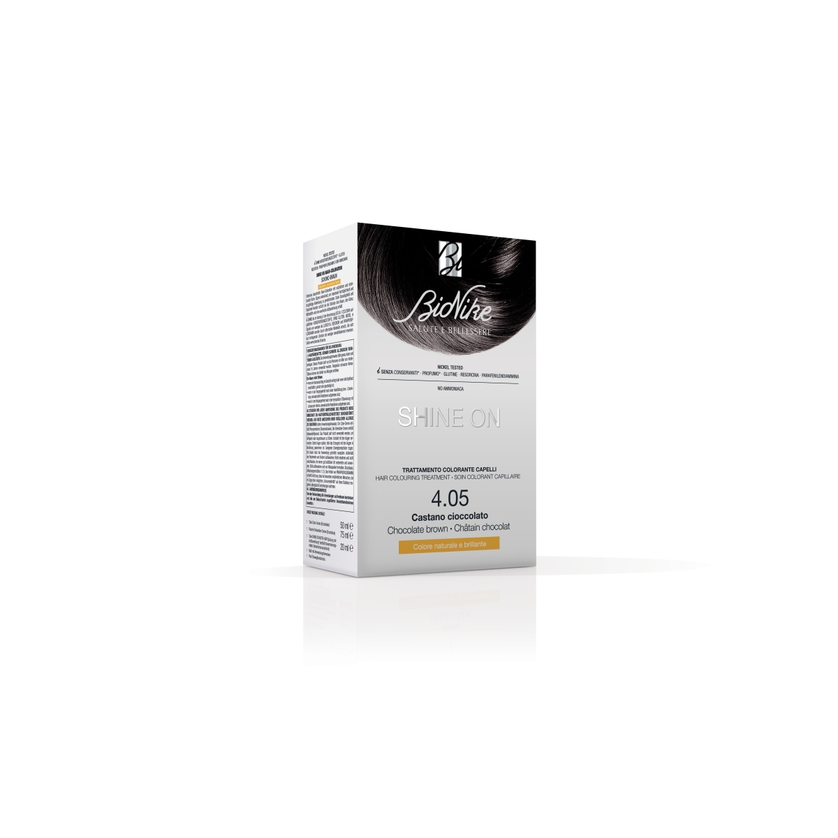 BIONIKE Shine On matu krāsa 4.5 (mahagoni - brūns) - Produkta attēls