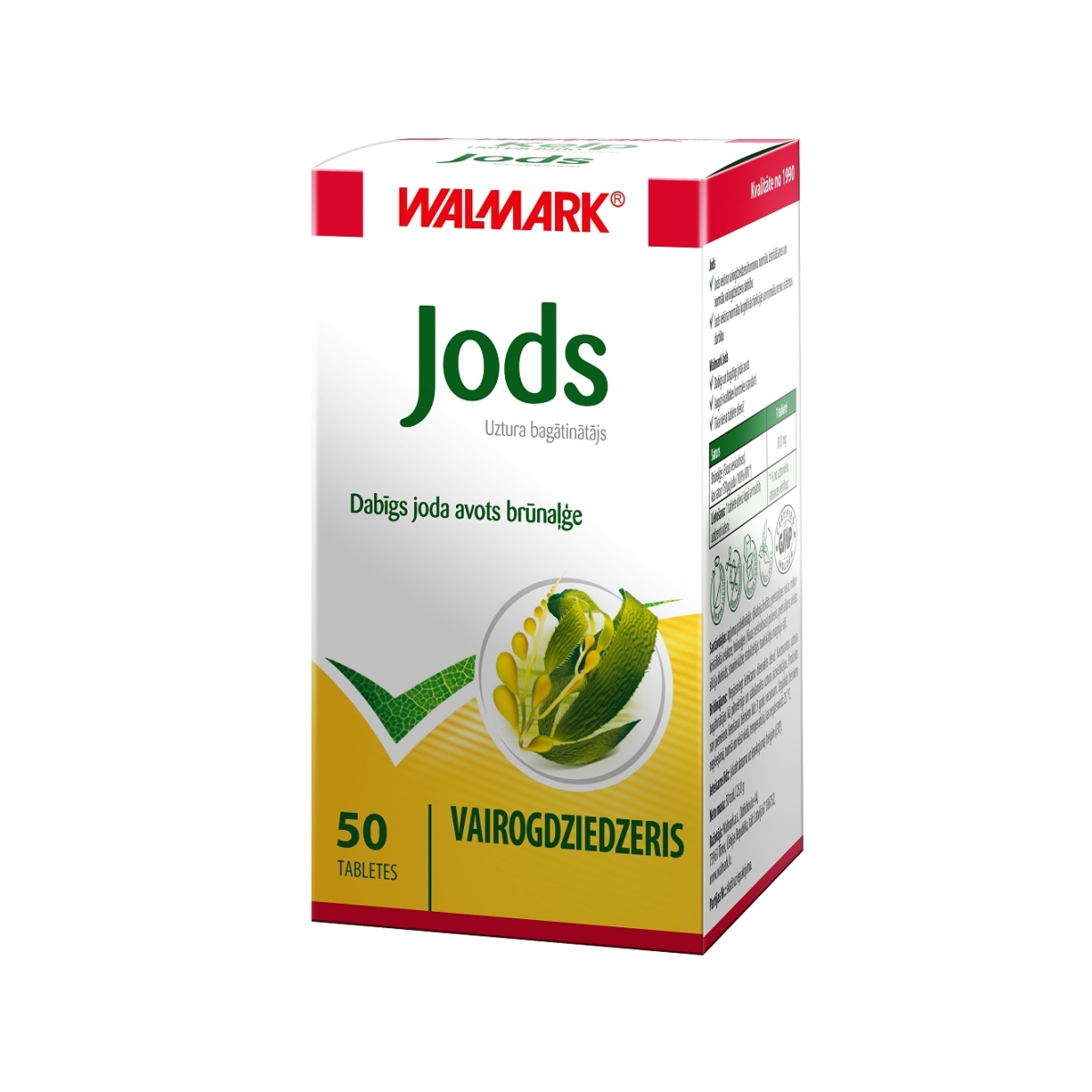 Jods (Kelp) 0.15 mg TBL 50 LIT, LAT