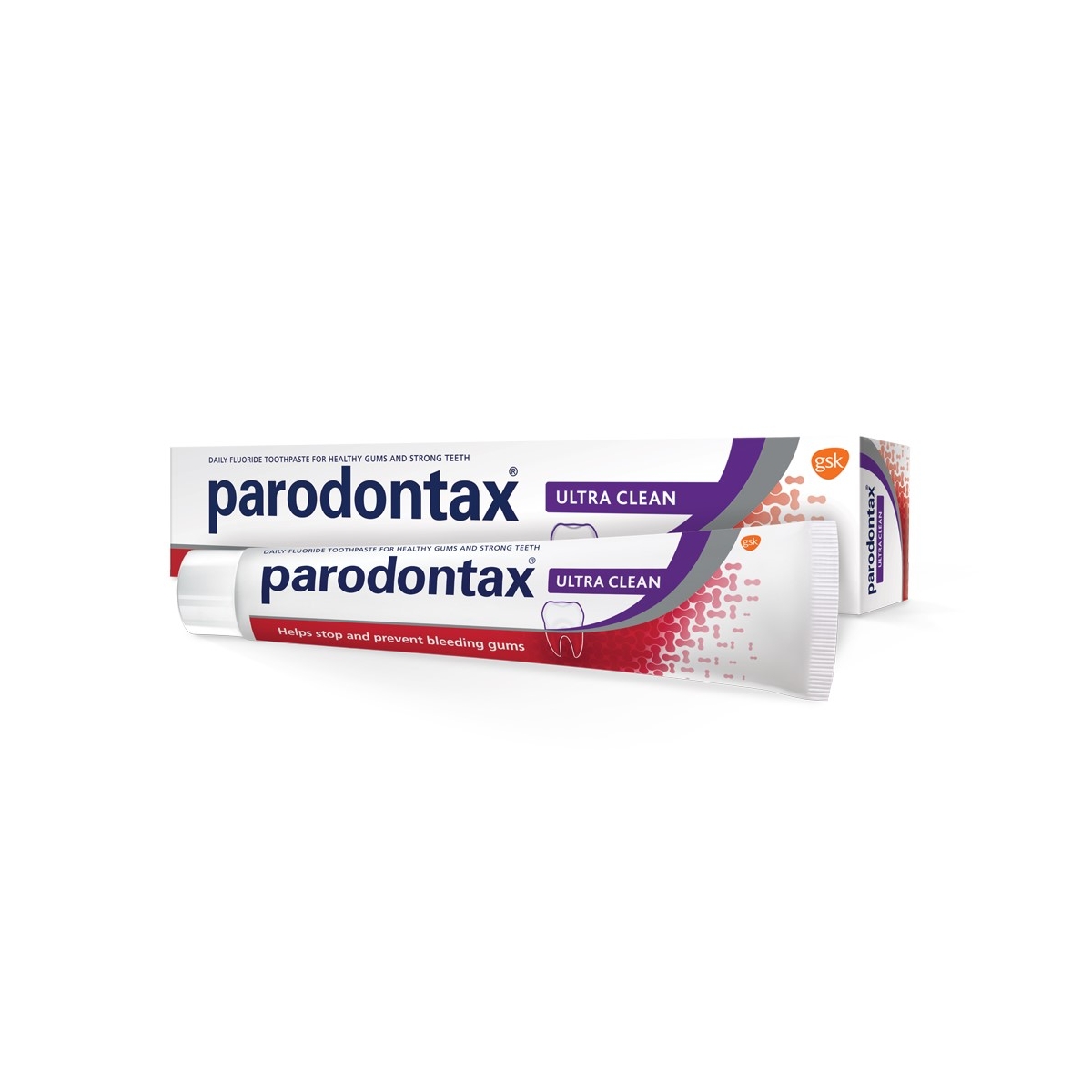 PARODONTAX® Ultra Clean zobu pasta, 75 ml - Produkta attēls