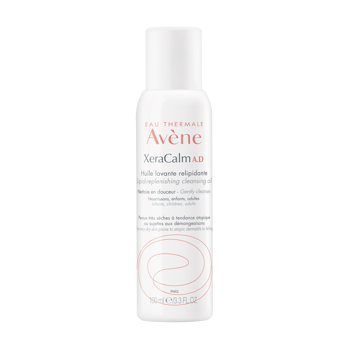 AVÈNE XERACALM A.D. ATTĪROŠA EĻĻA ATOPISKAI ĀDAI 100ML