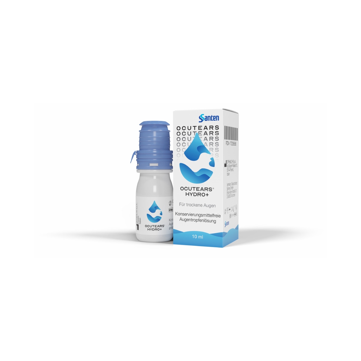 OCUTEARS Hydro+ acu pilieni, 10 ml - Produkta attēls