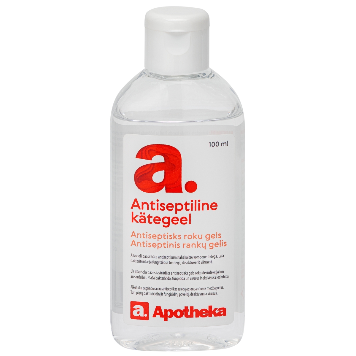 APOTHEKA antiseptisks roku gels, 100ml - Produkta attēls
