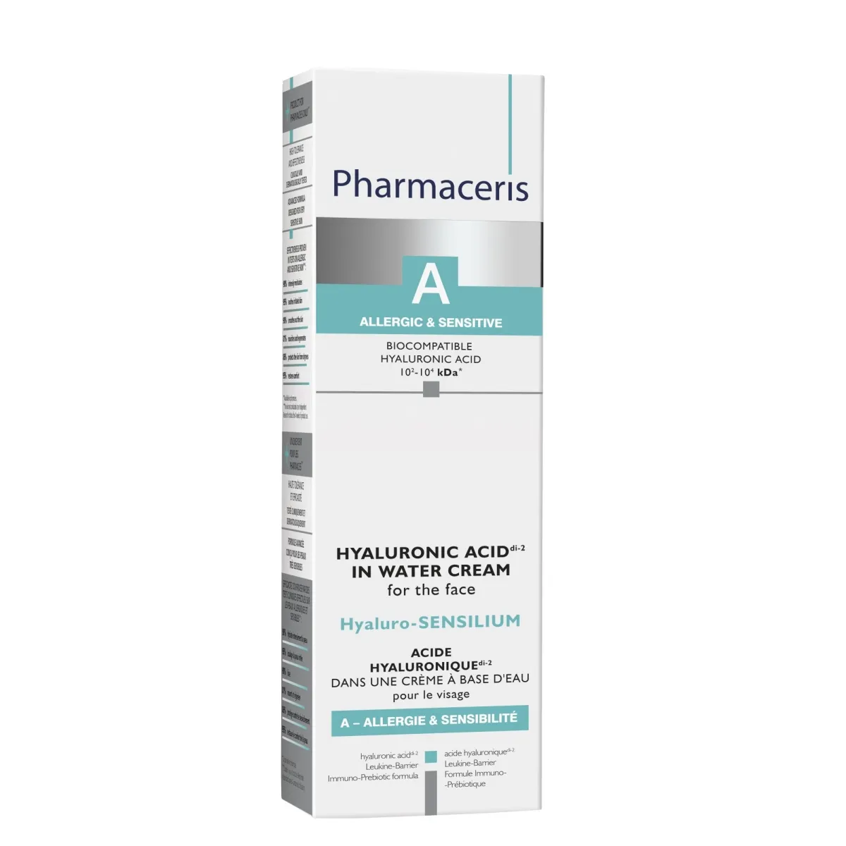 PHARMACERIS A.Hyaluro-Sensilium mitrinošs krēms sejai, 40 ml - Produkta attēls