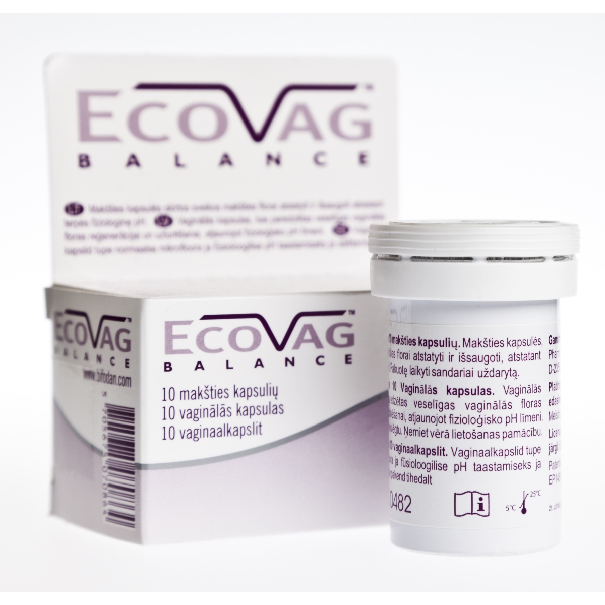 ECOVAG Balance vaginālās kapsulas N10