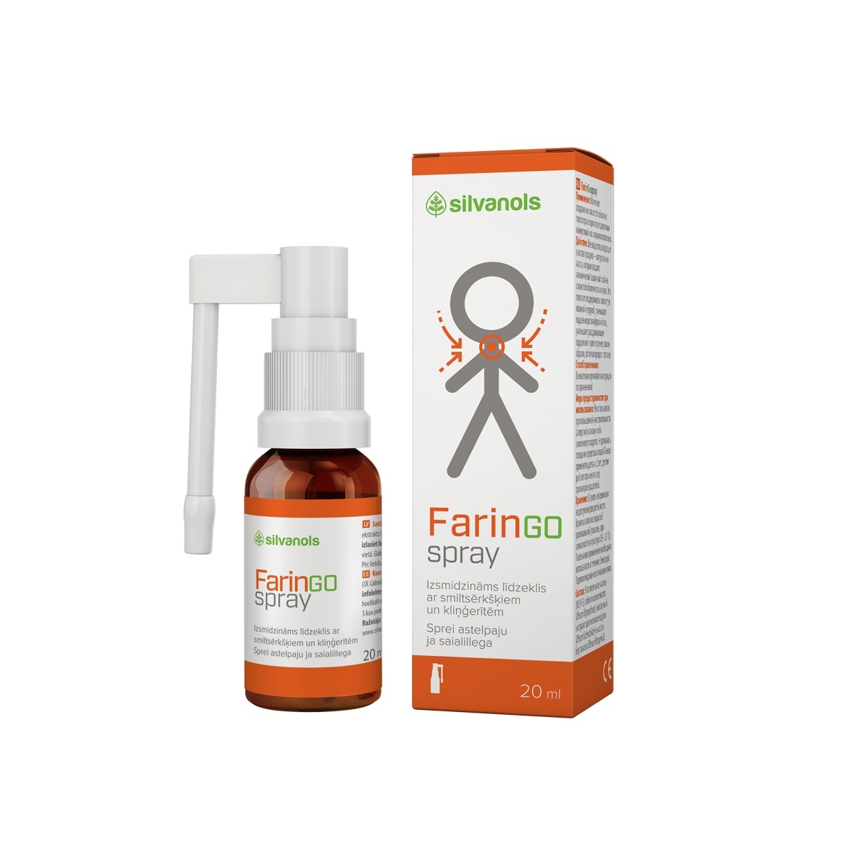 FARINGOSPRAY, 20 ml - Produkta attēls