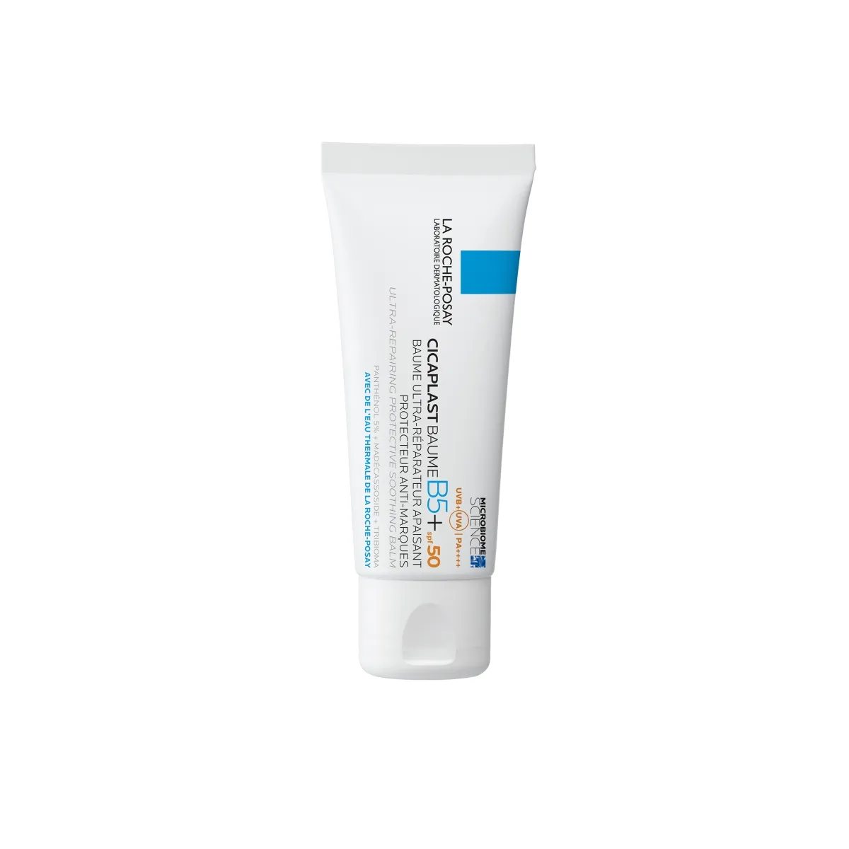 LA ROCHE-POSAY Cicaplast Baume B5+ SPF50 balzams, 40 ml - Produkta attēls