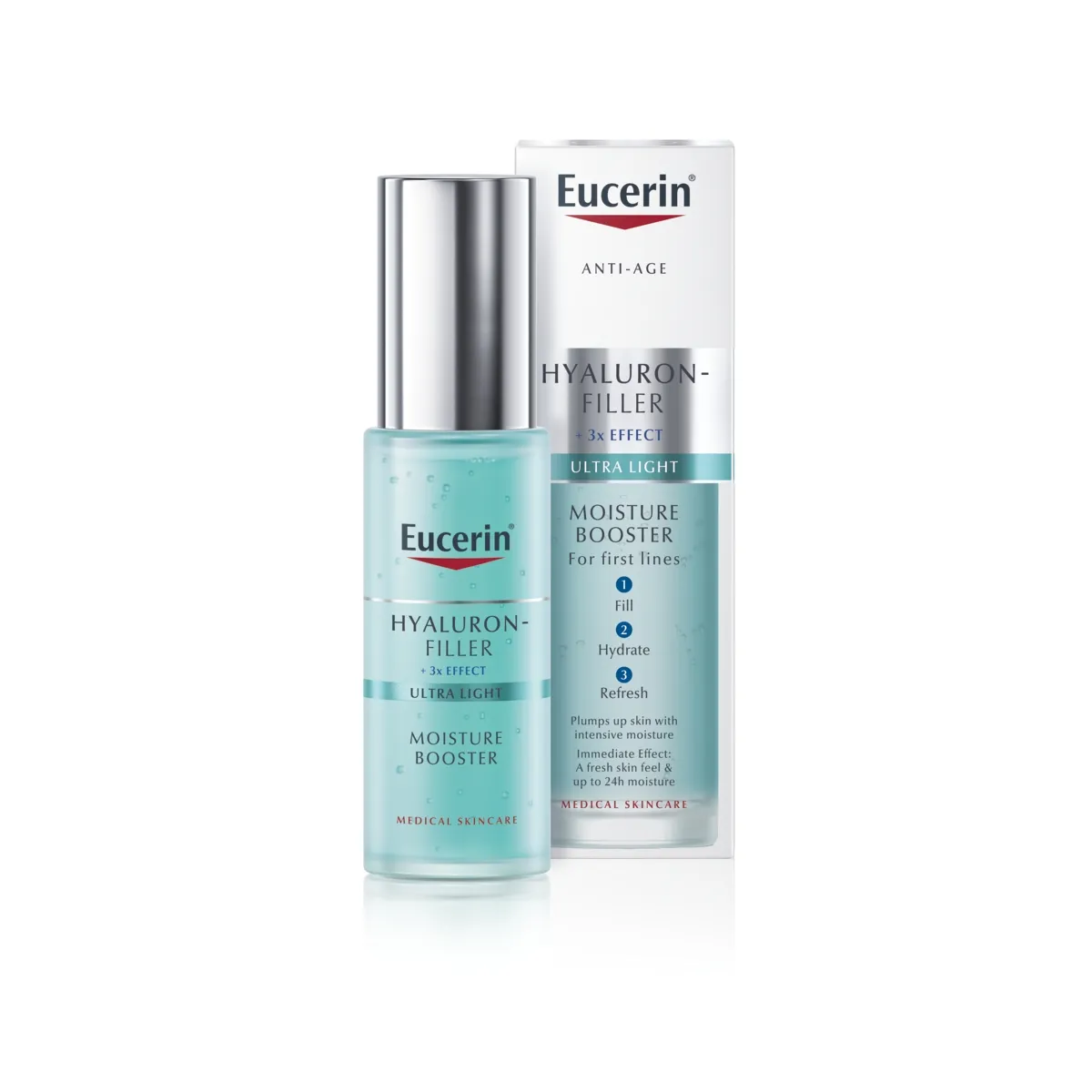 EUCERIN Hyaluron-Filler mitrinošs serums, 30 ml - Produkta attēls