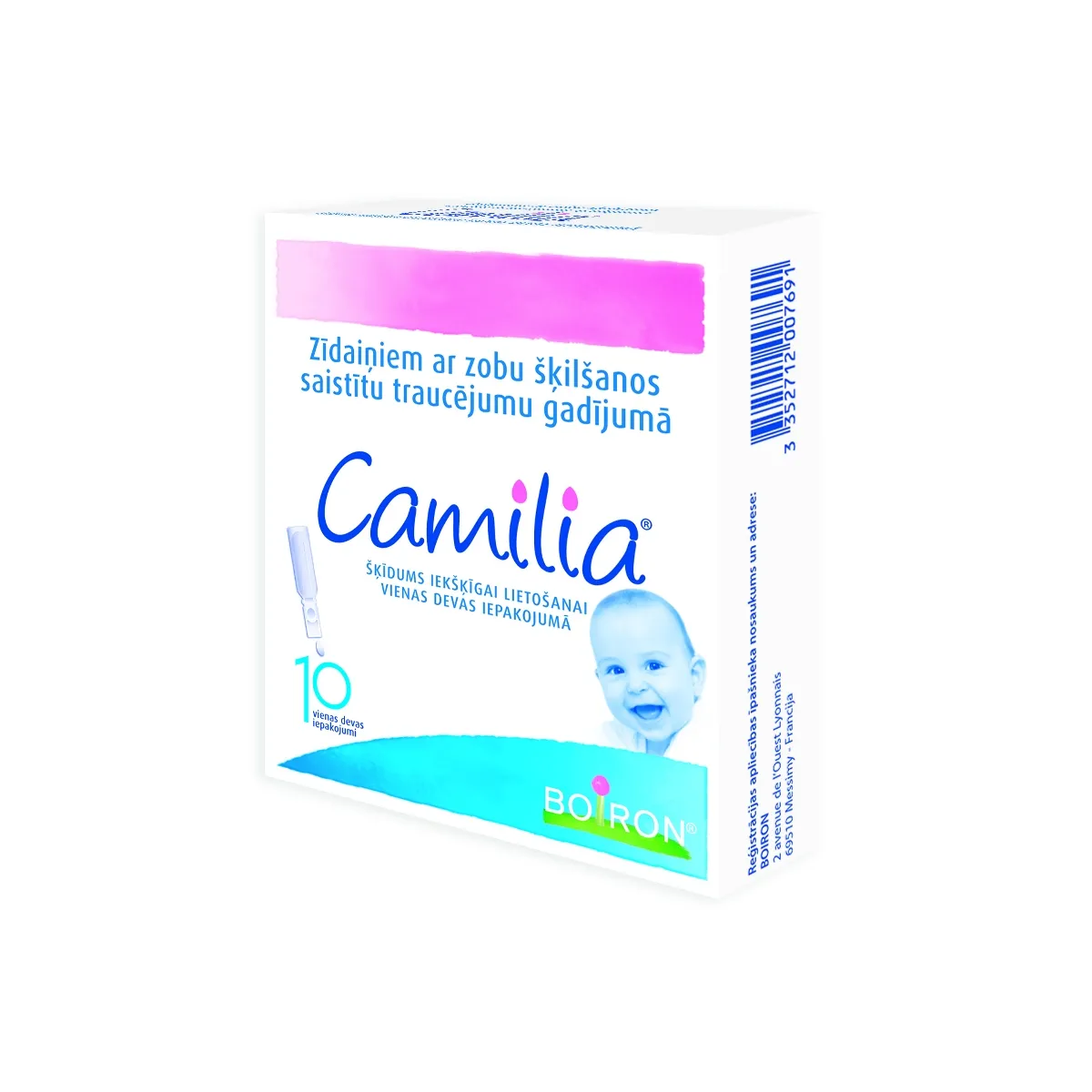 CAMILIA 1 ml šķīdums iekšķīgai lietošanai, 10 gab. - Produkta attēls